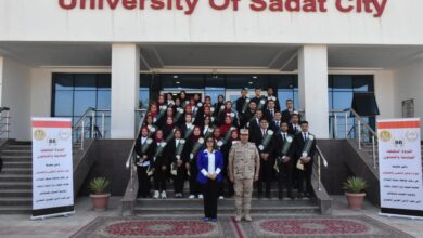 جامعة مدينة السادات تنظم الندوة التثقيفية الـ86 بالتعاون مع قوات الدفاع الشعبي والعسكري