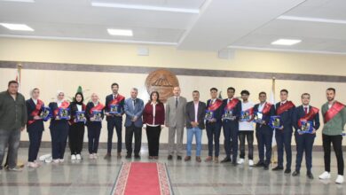 رئيس جامعة مدينة السادات تشهد تنصيب إتحاد طلاب الجامعة للعام الجامعي 2024-2025