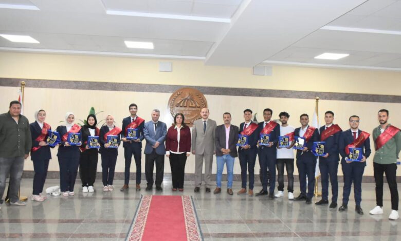 رئيس جامعة مدينة السادات تشهد تنصيب إتحاد طلاب الجامعة للعام الجامعي 2024-2025