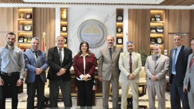 "معاوية" تستقبل وفد من وزارة المالية لإستعراض أهداف وآليات تفعيل منظومة إدارة المعلومات المالية الحكومية (GFMIS) في الجامعة