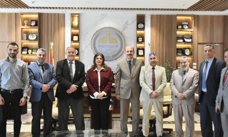 "معاوية" تستقبل وفد من وزارة المالية لإستعراض أهداف وآليات تفعيل منظومة إدارة المعلومات المالية الحكومية (GFMIS) في الجامعة