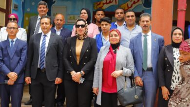 بالصور أكثر من ألفين مستفيد بقافلة تنموية شاملة من جامعة عين شمس لخدمة أهالى قرية دمسنا بمحافظة البحيرة.