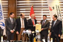 وزير الرياضة يشهد المؤتمر الصحفي للإعلان عن البطولات العربية والإفريقية للترايثلون بالجلالة