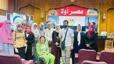 المشرف على "القومي للأشخاص ذوي الإعاقة" تزور كلية دار العلوم في جامعة القاهرة وتتفقد الخدمات المقدمة بها