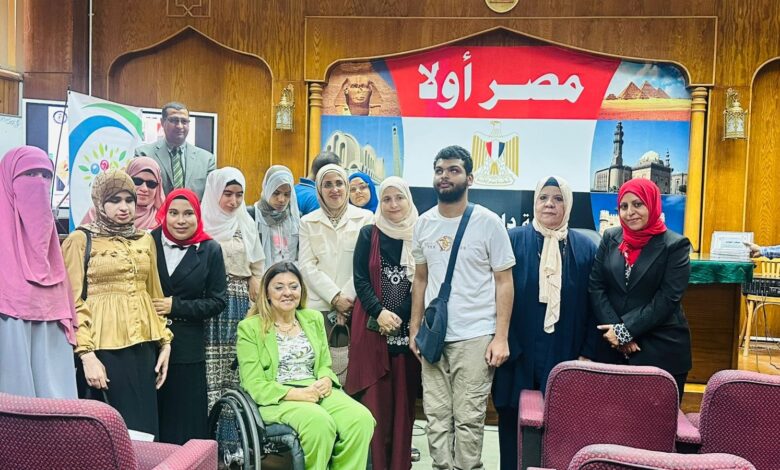 المشرف على "القومي للأشخاص ذوي الإعاقة" تزور كلية دار العلوم في جامعة القاهرة وتتفقد الخدمات المقدمة بها