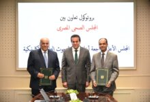 نائب رئيس الوزراء وزير الصحة يشهد توقيع بروتوكول بين المجلس الصحي المصري والمجلس الأعلى لأخلاقيات البحوث الإكلينيكية