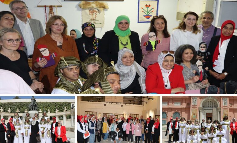 تحت رعاية د.محمود جبر أمين حزب مستقبل وطن أمانة مدينة نصر (أول وثانِ ) ونظمت د.أمل عبد الرحمن صالح أمينة العمل الأهلى بحزب مستقبل وطن أمانة مدينة نصر( أول وثان )و رئيس مجلس أمناء مؤسسة السندس للأيتام ذوى الاحتياجات الخاصة . ختام مبادرة "الفن حياه" لورش عمل الحكى والأشغال اليدوية