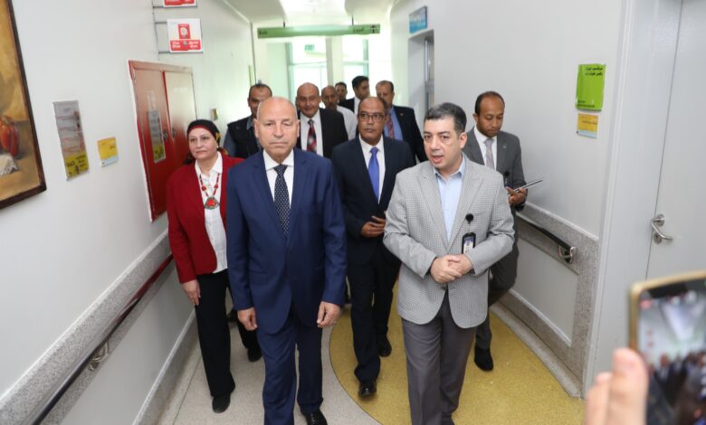 محافظ القاهرة يؤكد على استعداد كافة الأجهزة التنفيذية بالمحافظة لتقديم الدعم لمستشفى ٥٧٣٥٧