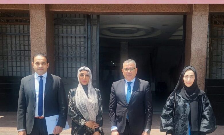 عميد كلية التجارة بجامعة عين شمس يستقبل الملحق الفني بملحقية التعليم وعلوم التكنولوجيا بسفارة الإمارات