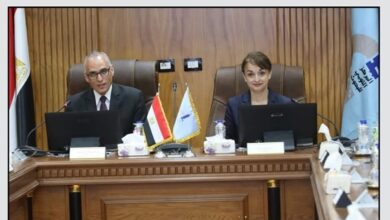 سفيرة جمهورية رومانيا تزور المركز القومي للبحوث
