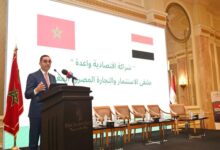 الخطيب يفتتح فعاليات ملتقى الاستثمار والتجارة المصري المغربي تحت شعار "شراكة اقتصادية واعدة"