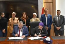 "معاوية" تشهد توقيع بروتوكول تعاون مشترك بين معهد بحوث الهندسة الوراثية وكلية التكنولوجيا الحيوية بجامعة بدر بالقاهرة