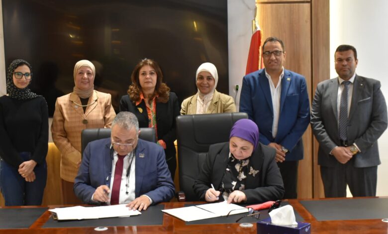 "معاوية" تشهد توقيع بروتوكول تعاون مشترك بين معهد بحوث الهندسة الوراثية وكلية التكنولوجيا الحيوية بجامعة بدر بالقاهرة