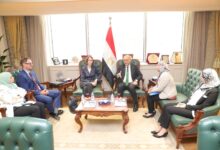 جبران يلتقي وفدًا من الوكالة الألمانية للتعاون الدولي لتفعيل التعاون في المجالات المُشتركة