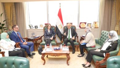 جبران يلتقي وفدًا من الوكالة الألمانية للتعاون الدولي لتفعيل التعاون في المجالات المُشتركة