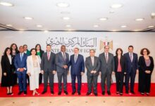 محافظ البنك المركزي المصري يستقبل نائب المدير العام لصندوق النقد الدولي والوفد المرافق له