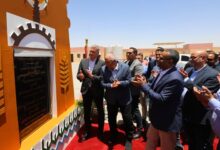 وزير البترول يفتتح محطة الغاز الرئيسية التابعة لشركة طاقة غاز - المغذية لمدينة الخارجة بالوادي الجديد