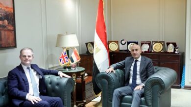وزير التربية والتعليم يستقبل السفير البريطاني ومدير المجلس الثقافي البريطاني بالقاهرة