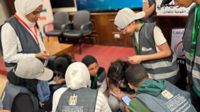 "التطوع الرقمي" في ختام معسكر وزارة الشباب لإعداد المتطوعين من النشء "Junior Volunteers"