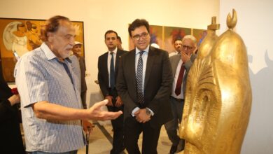 "هنو" يفتتح الدورة 45 للمعرض العام بمشاركة 326 فناناً ويوجه بتغيير اسمه إلى “معرض مصر”