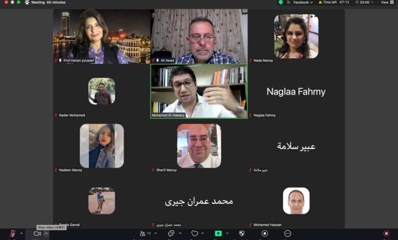 د. حنان يوسف: نسعى لتكوين جبهة تنويرية للوعي بالمؤامرة الإعلامية وإعادة تعريف الحقيقة