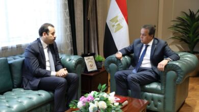 وزير الصحة يستقبل الرئيس التنفيذي لجهاز مستقبل مصر للتنمية المستدامة