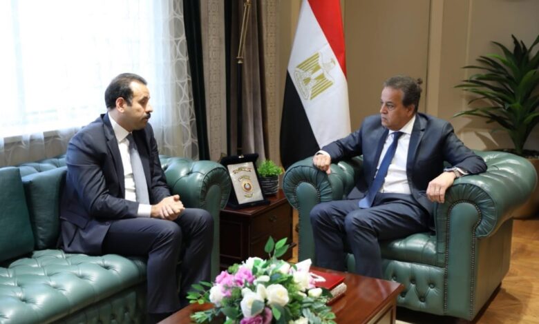 وزير الصحة يستقبل الرئيس التنفيذي لجهاز مستقبل مصر للتنمية المستدامة