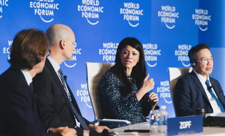 المشاط تُشارك في المؤتمر الصحفي الافتتاحي للاجتماعات السنوية للمنتدى الاقتصادي العالمي بالصين