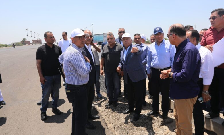 الوزير في جولة تفقدية موسعة لمتابعة أعمال صيانة المرحلة الأولى من مشروع تطوير الطريق الدائري الإقليمي