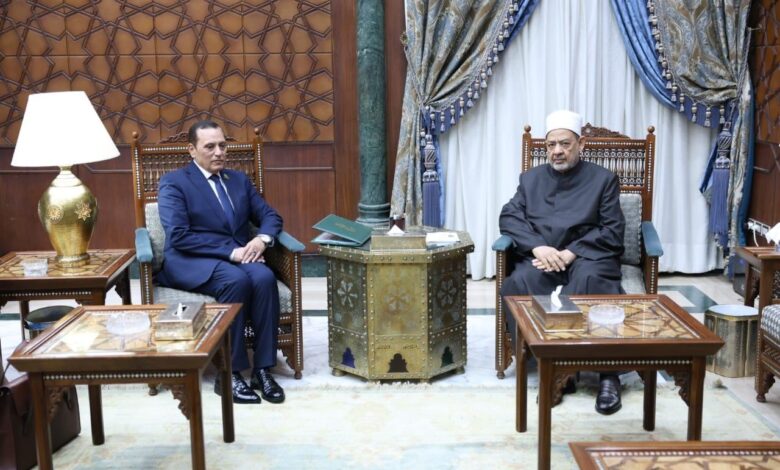 شيخ الأزهر والبابا تواضروس الثاني يستقبلان رئيس شركة تنمية الريف المصرى الجديد