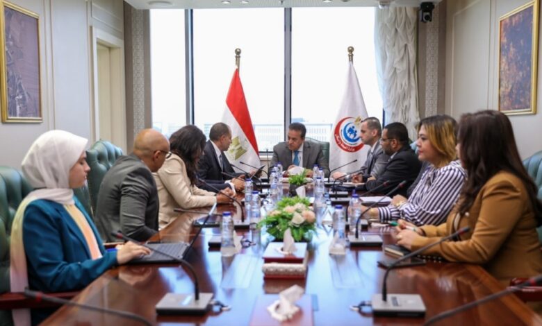 نائب رئيس مجلس الوزراء وزير الصحة والسكان يبحث مع شركة MSD تعزيز التعاون في القطاع الصحي