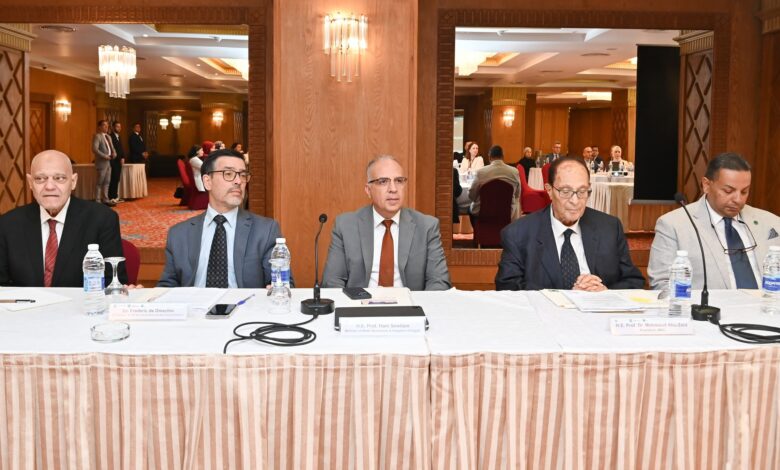 وزير الري يشارك في حفل افتتاح ورشة عمل البرنامج التدريبي لدول حوض البحر المتوسط