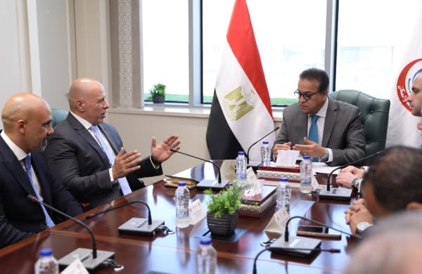 وزير الصحة والسكان يستقبل المدير العام لشركة جنرال إليكتريك هيلث كير للرعاية الصحية بأفريقيا