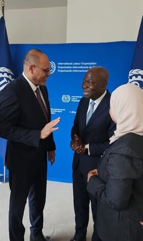 وزير العمل يلتقى مدير عام منظمة العمل الدولية.. ويستعرض جهود مصر لتعزيز الامتثال للمعايير الدولية