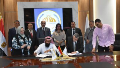 بروتوكول تعاون مشترك بين جامعة مدينة السادات وأكاديمية «رواد الشروق» السعودية