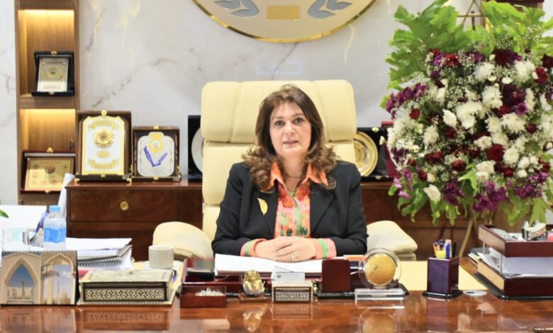رئيس جامعة مدينة السادات تهنئ الرئيس السيسي بمناسبة عيد الأضحى