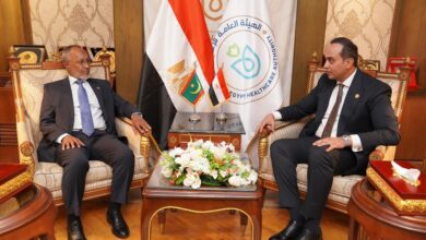 السبكي يستقبل وزير صحة موريتانيا لبحث تعزيز التعاون المشترك