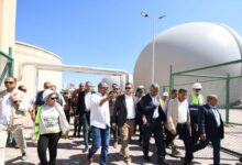 الشربيني يتفقد محطة التنقية الشرقية لمعالجة الصرف الصحي بمحافظة الإسكندرية