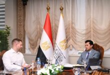 صبحي يبحث مع مسؤولي شركة ألمانية سُبل تسويق المعسكرات الرياضية بمدينة شرم الشيخ لوضعها على الخريطة العالمية