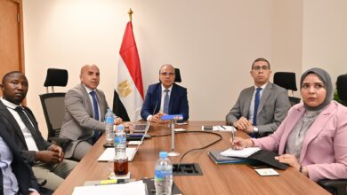 وزير الري يلتقى فريق بحثي من الجامعة الأمريكية لمناقشة التعاون المشترك