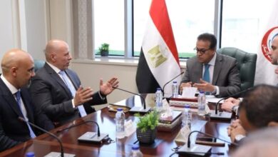 وزير الصحة والسكان يستقبل المدير العام لشركة جنرال إليكتريك هيلث كير للرعاية الصحية بأفريقيا