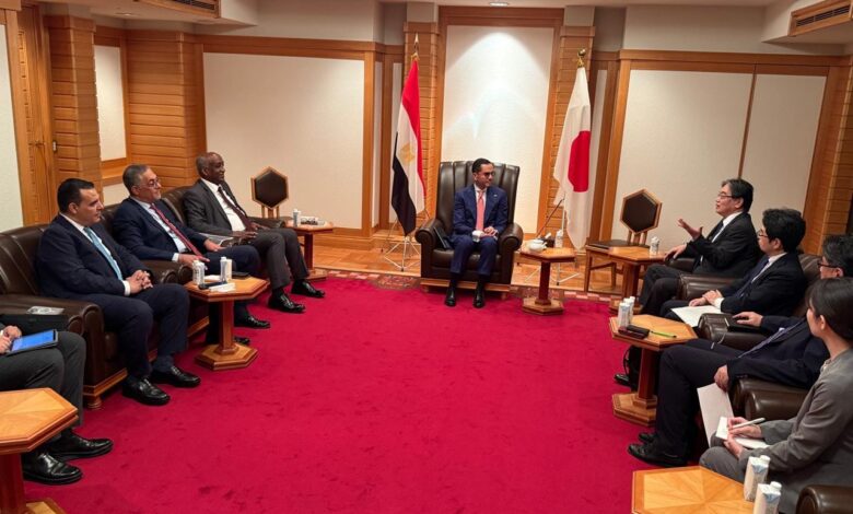وزير الاستثمار والتجارة الخارجية يلتقي عدد من كبرى الشركات اليابانية