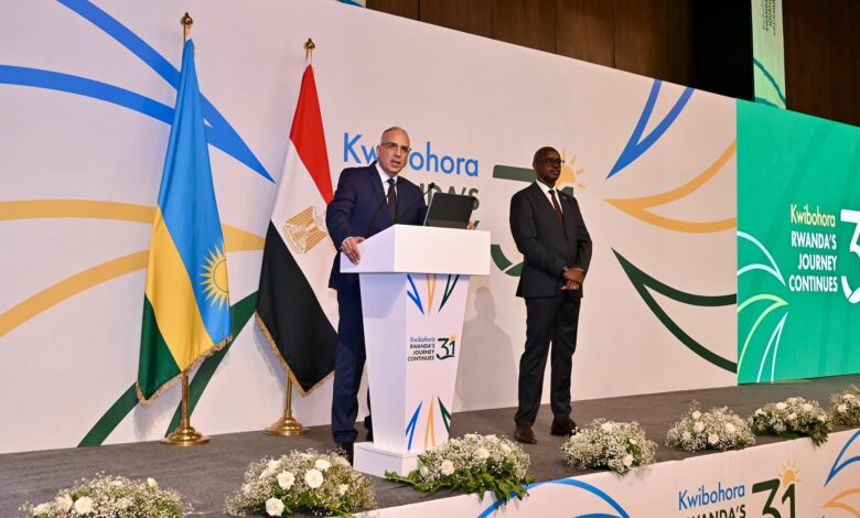 سويلم يشارك فى الاحتفال بالذكرى الحادية والثلاثين لعيد التحرير الوطني لدولة رواندا