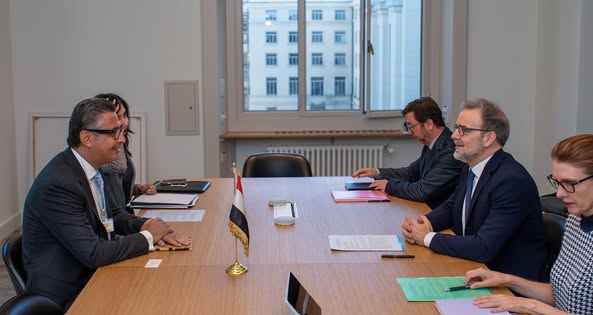 وزير التموين يلتقي نائب الأمين العام للأونكتاد لبحث سبل التعاون في الأمن الغذائي وسلاسل الإمداد