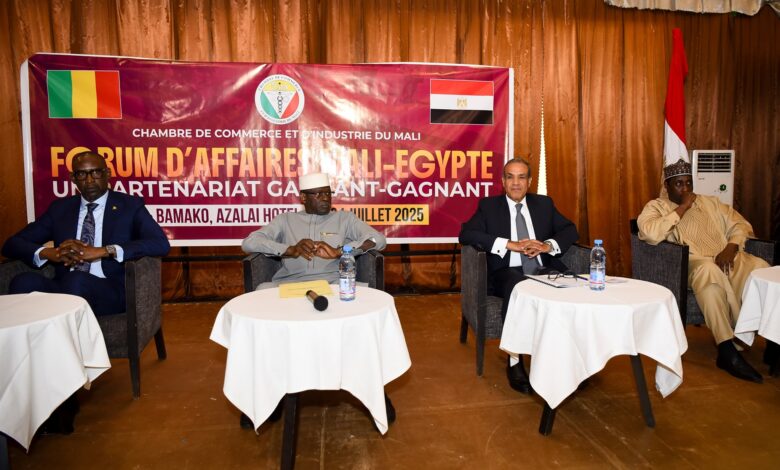 وزير الخارجية والهجرة يفتتح منتدى الأعمال المصري - المالي بمشاركة وزيرا الخارجية والتجارة والصناعة الماليين