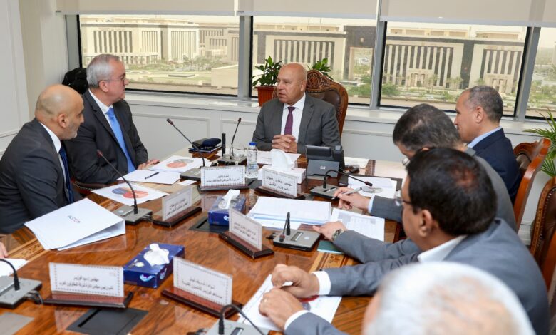 وزير الصناعة والنقل يلتقي نائب رئيس شركة الستوم الفرنسية العالمية