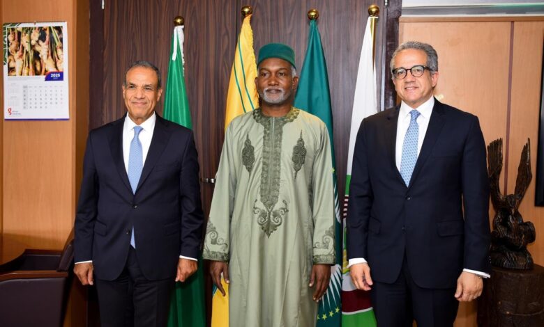 وزير الخارجية والهجرة يعقد جلسة مباحثات ثنائية مع وزير خارجية نيجيريا في أبوجا