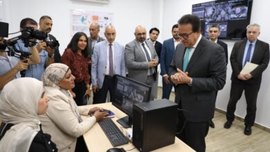نائب رئيس الوزراء وزير الصحة يفتتح أول معمل محاكاة متطور بالمعهد الفني الصحي بالإسماعيلية