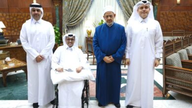 شيخ الأزهر يستقبل سفير قطر ويناقشان سُبُل تعزيز العلاقات العلميَّة والدعويَّة