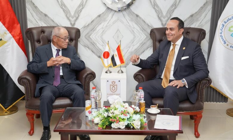 السبكي يستقبل سفير اليابان بمجمع الإسماعيلية الطبي ويطلقا مشروع الرعاية المرتكزة حول المريض E‑PaCC